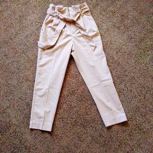 H&M paper bag pants